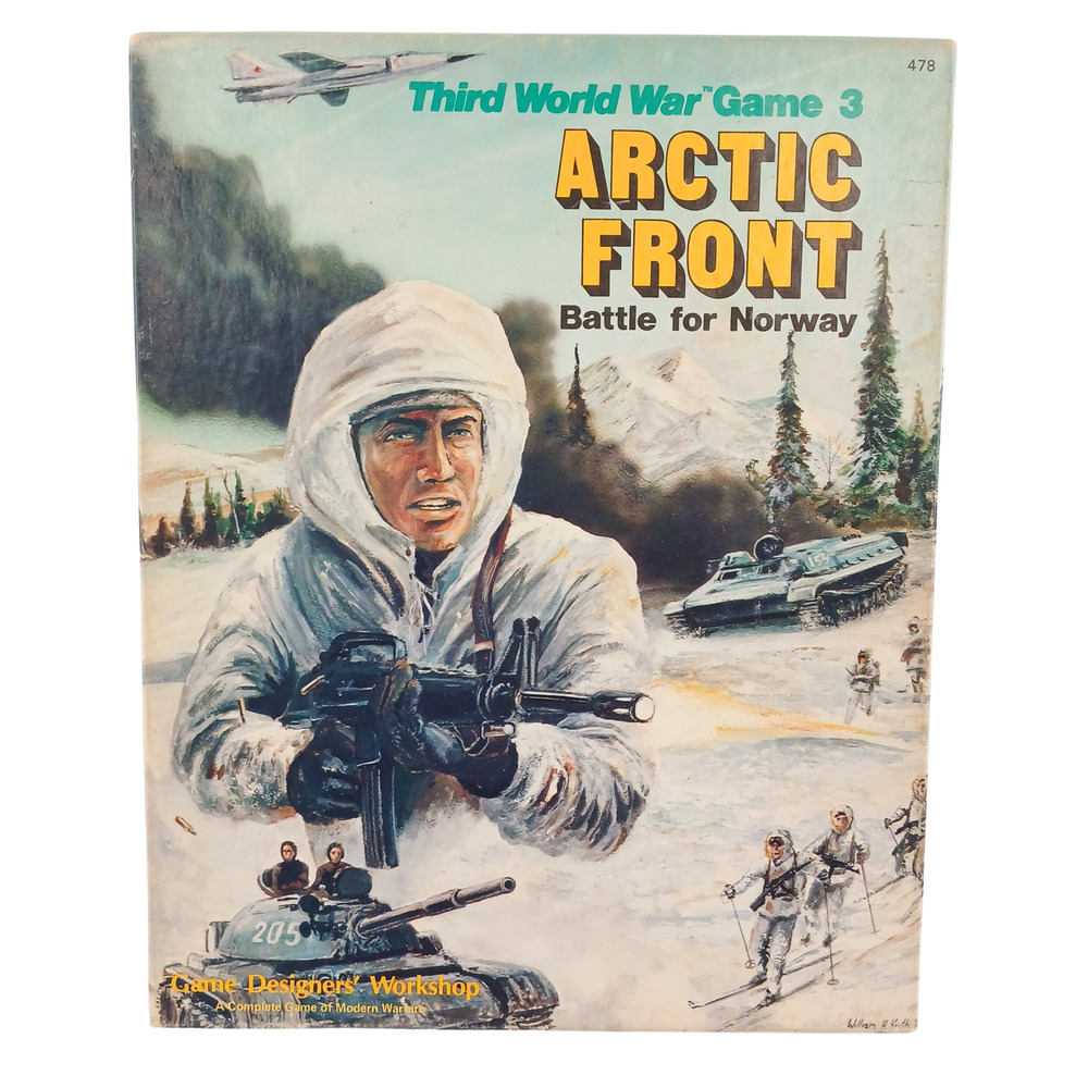 Third World War Game 3 Arctic Front GDW 1980 Battle for Norway Strategy Game